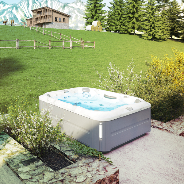 What is the average life of a hot tub?